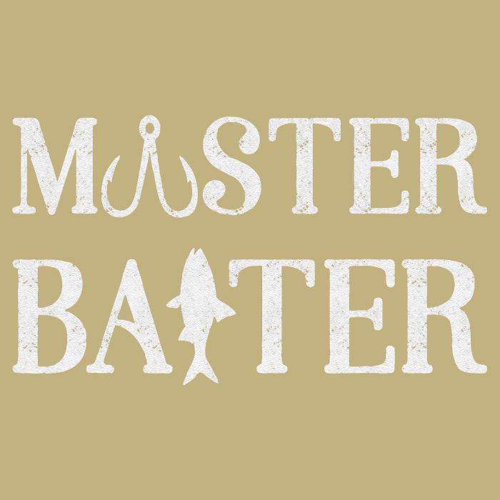 Fishermen Funny Fishing Master Baiter Cooling Performance Crew T-Shirt