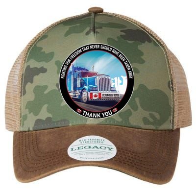 Fighting For Freedom Convoy 22 Candian Legacy Tie Dye Trucker Hat