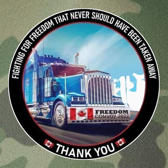 Fighting For Freedom Convoy 22 Candian Legacy Tie Dye Trucker Hat