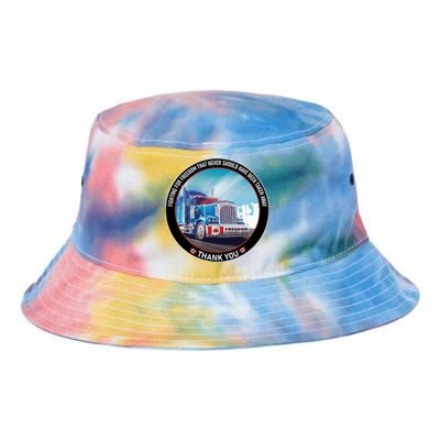 Fighting For Freedom Convoy 22 Candian Tie Dye Newport Bucket Hat