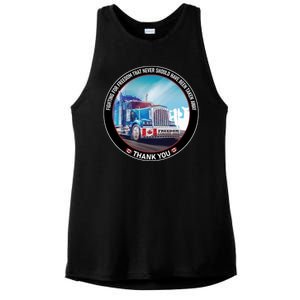 Fighting For Freedom Convoy 22 Candian Ladies PosiCharge Tri-Blend Wicking Tank