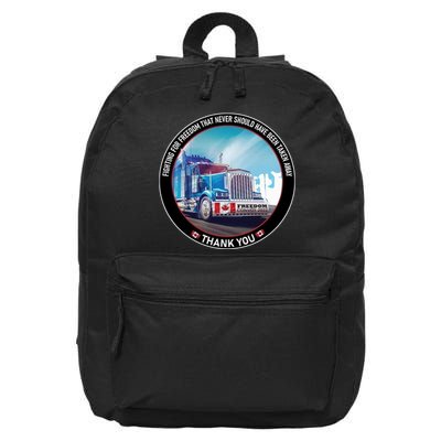 Fighting For Freedom Convoy 22 Candian 16 in Basic Backpack