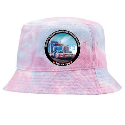 Fighting For Freedom Convoy 22 Candian Tie-Dyed Bucket Hat