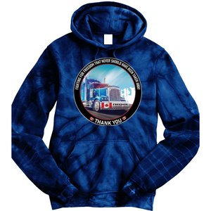 Fighting For Freedom Convoy 22 Candian Tie Dye Hoodie