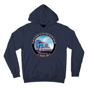 Fighting For Freedom Convoy 22 Candian Tall Hoodie