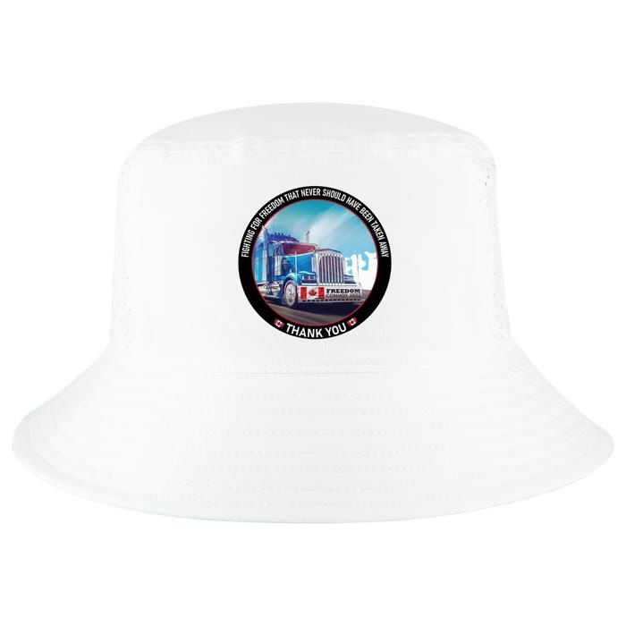 Fighting For Freedom Convoy 22 Candian Cool Comfort Performance Bucket Hat