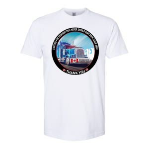 Fighting For Freedom Convoy 22 Candian Softstyle CVC T-Shirt