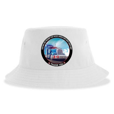 Fighting For Freedom Convoy 22 Candian Sustainable Bucket Hat