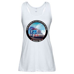 Fighting For Freedom Convoy 22 Candian Ladies Essential Flowy Tank