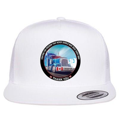 Fighting For Freedom Convoy 22 Candian Flatbill Hat