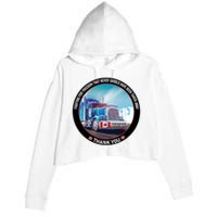 Fighting For Freedom Convoy 22 Candian Crop Fleece Hoodie