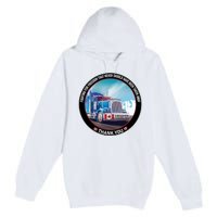 Fighting For Freedom Convoy 22 Candian Premium Pullover Hoodie