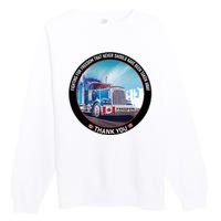 Fighting For Freedom Convoy 22 Candian Premium Crewneck Sweatshirt