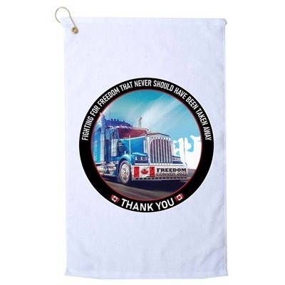 Fighting For Freedom Convoy 22 Candian Golf Towel