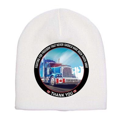 Fighting For Freedom Convoy 22 Candian Short Acrylic Beanie