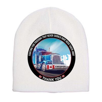 Fighting For Freedom Convoy 22 Candian Short Acrylic Beanie