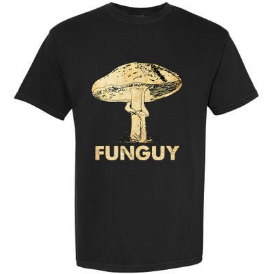 Funguy Funny Fungi Fungus Mushroom Garment-Dyed Heavyweight T-Shirt