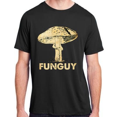 Funguy Funny Fungi Fungus Mushroom Adult ChromaSoft Performance T-Shirt