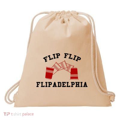 Flip Flip Flipadelphia Drawstring Bag