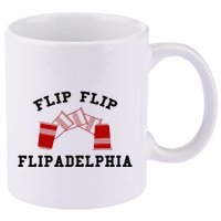 Flip Flip Flipadelphia 11oz C Handle Ceramic Mug