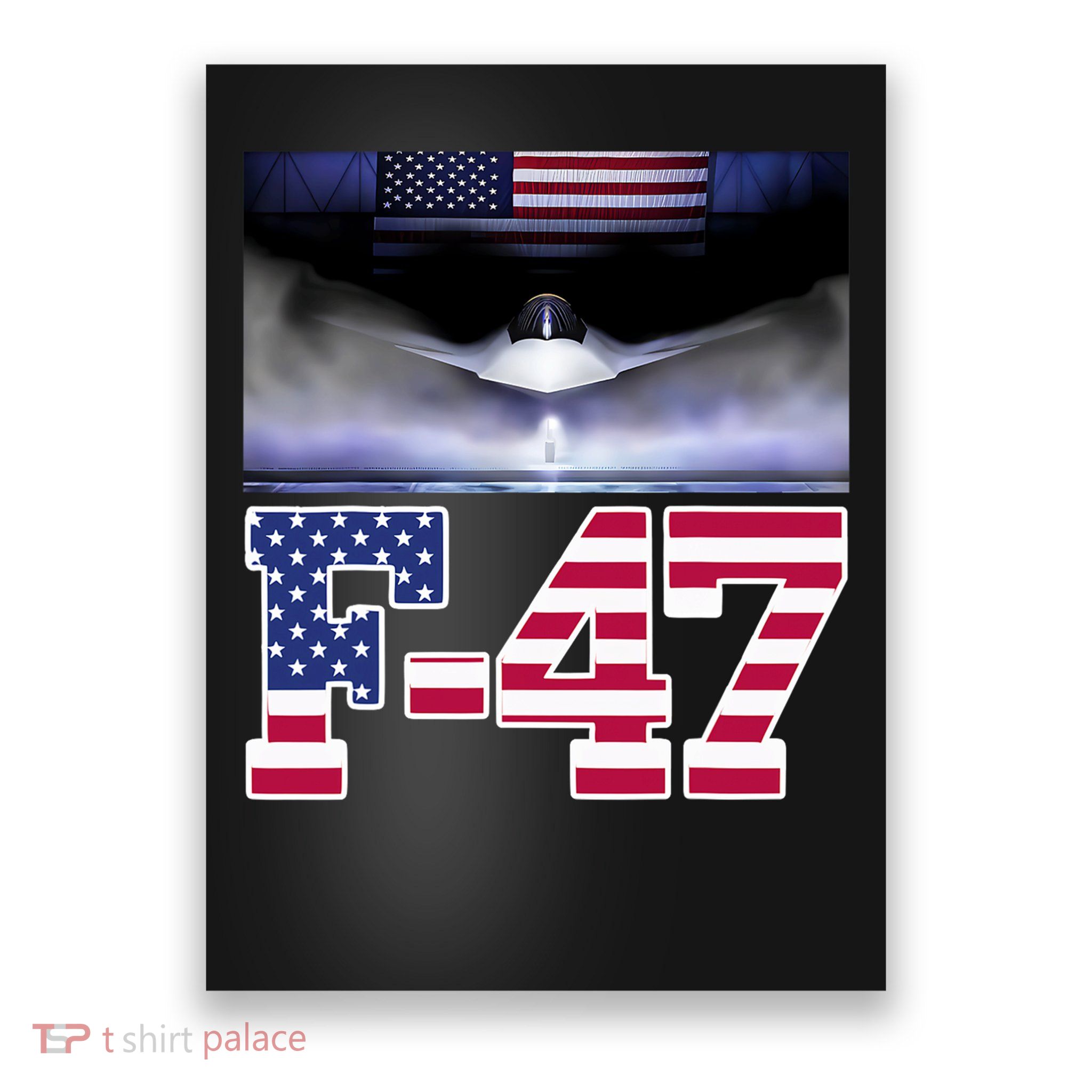 Funny F47 Fighter Jet Trump F 47 Jet Fighter Aircraft Poster
