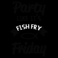 Friday Fish Fry Lent City Backpack