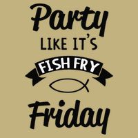 Friday Fish Fry Lent Cooling Performance Crew T-Shirt