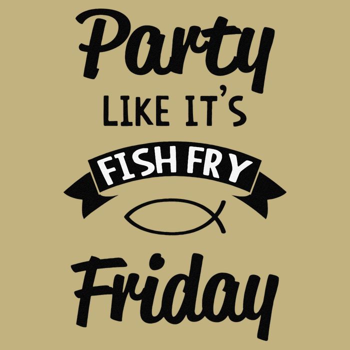 Friday Fish Fry Lent Cooling Performance Crew T-Shirt