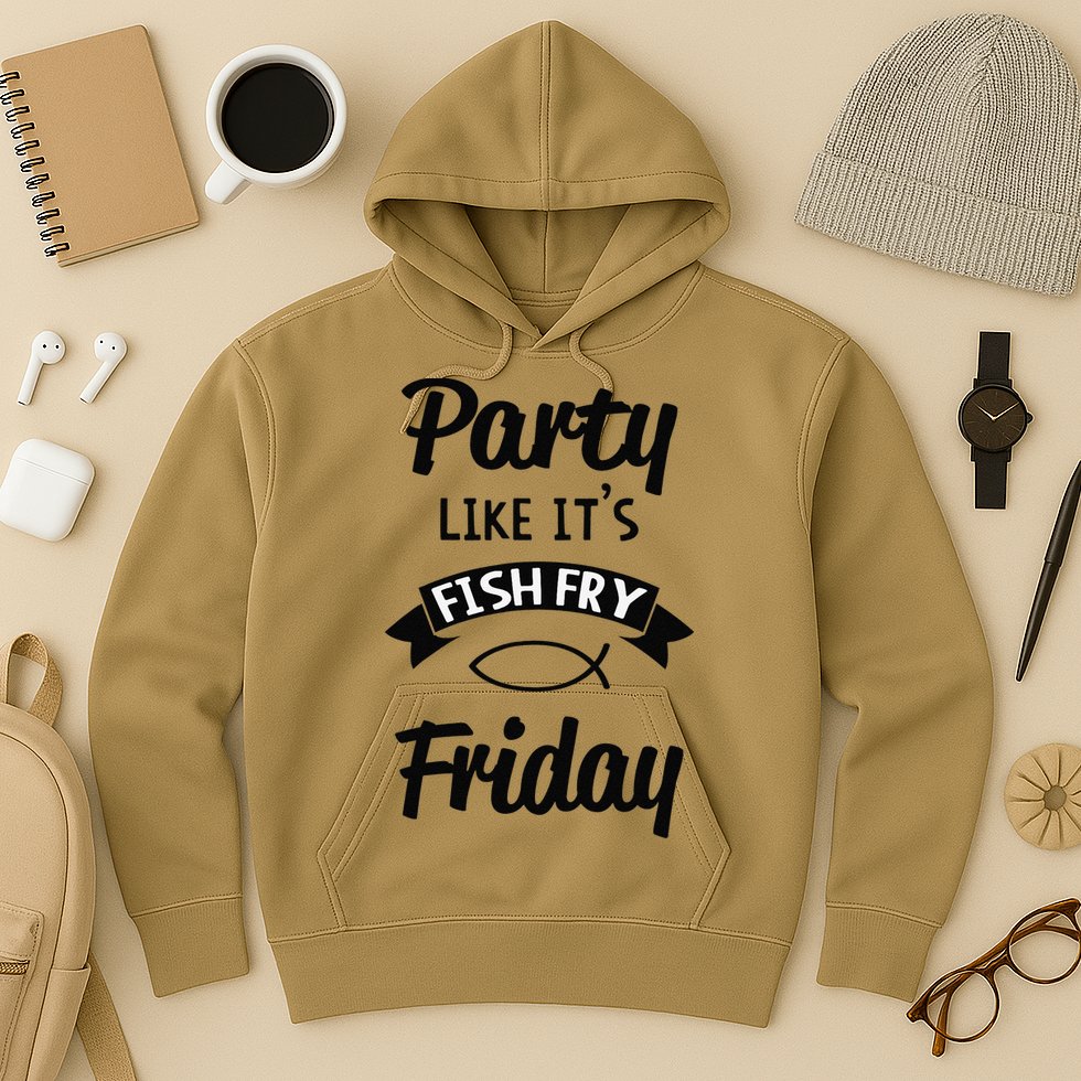 Friday Fish Fry Lent Hoodie