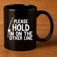 Fishing Fisherman 11oz C Handle Ceramic Mug