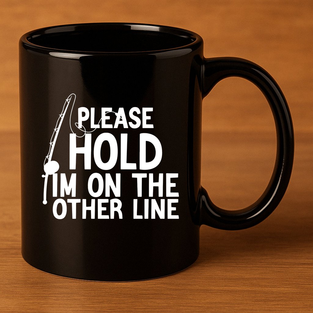 Fishing Fisherman 11oz C Handle Ceramic Mug