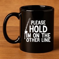 Fishing Fisherman 11oz C Handle Ceramic Mug