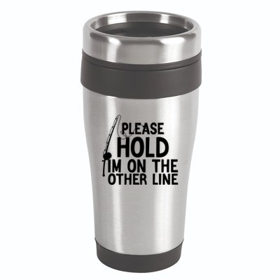Fishing Fisherman 16oz Travel Tumbler