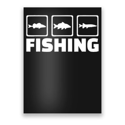 Fishing fish Poster