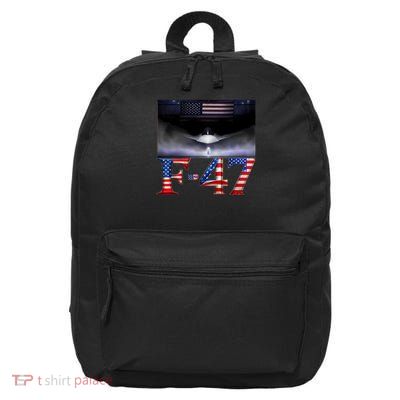 Funny F47 Fighter Jet Trump F 47 Jet Fighter Aircraft 16 in Basic Backpack
