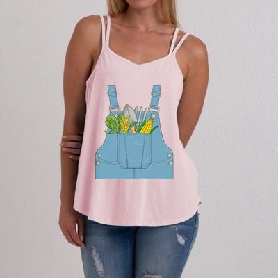 Farmer Farm Farming Life Halloween Costume Women's Strappy Tank