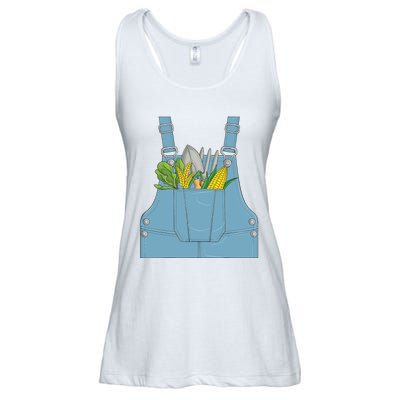 Farmer Farm Farming Life Halloween Costume Ladies Essential Flowy Tank