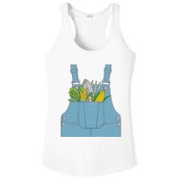 Farmer Farm Farming Life Halloween Costume Ladies PosiCharge Competitor Racerback Tank