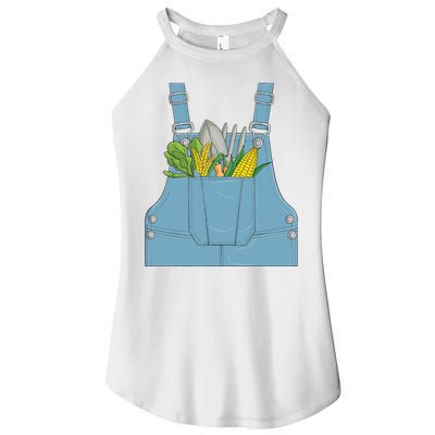 Farmer Farm Farming Life Halloween Costume Women's Perfect Tri Rocker Tank