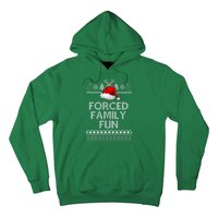 Forced Family Fun Ugly Christmas Hoodie