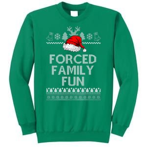 Forced Family Fun Ugly Christmas Sweatshirt