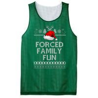 Forced Family Fun Ugly Christmas Mesh Reversible Basketball Jersey Tank