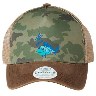 Funny Fish Free Piercing Legacy Tie Dye Trucker Hat