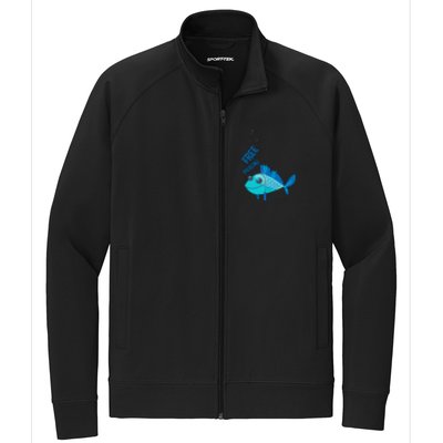 Funny Fish Free Piercing Stretch Full-Zip Cadet Jacket