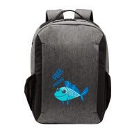 Funny Fish Free Piercing Vector Backpack