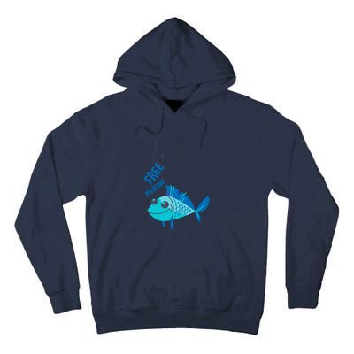 Funny Fish Free Piercing Tall Hoodie