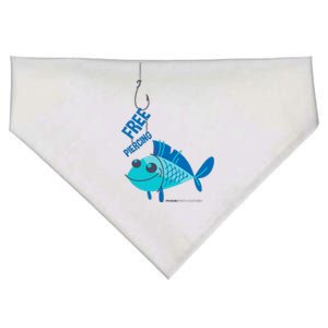 Funny Fish Free Piercing USA-Made Doggie Bandana