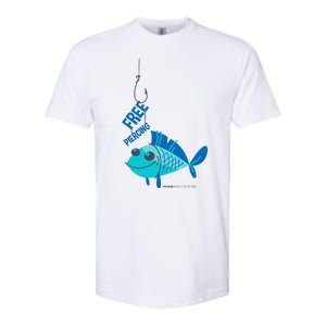 Funny Fish Free Piercing Softstyle CVC T-Shirt