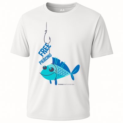 Funny Fish Free Piercing Performance Shirt