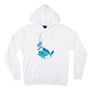 Funny Fish Free Piercing Hoodie